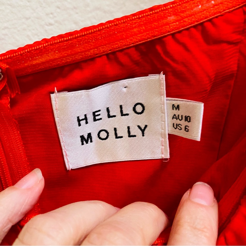 Hello Molly | Fate Found Us Dress Red Babydoll - Picture 8 of 11